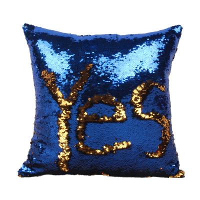 China Sequin Cushion Cover Cushion Cover Disposable Canvas Embroidered Poly Checks for sale