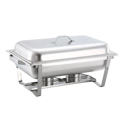 China hotel & Cheap Custom Restaurant Serving Chafing Dish Factroy Stainless Steel Buffet Chafing Dishes Food Warmers for sale