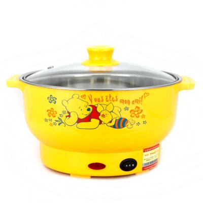 China Hot Sale Cheap1.6L Special Design Electric Cooker Shabu-shabu Multiple Cooking Widely Used Hot Pot For Noodles Rice Pasta Soups Boiling Water for sale