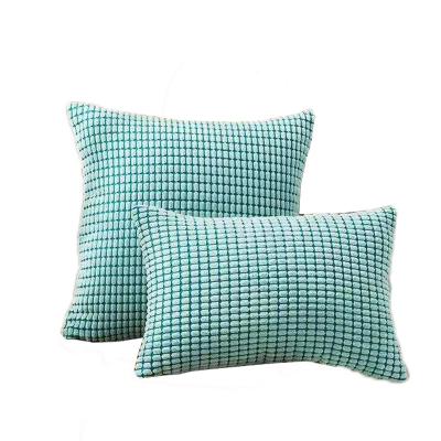 China Soft Pillow Case Corduroy Color Candy Anti-pilling Cushion Cover Decorative Home Decor Low Price for sale