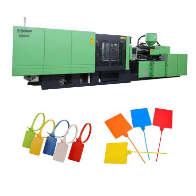 China Horizontal Nylon Marker Cable Ties Self Locking Rope Tags Making Machine Special Molding Machine for sale