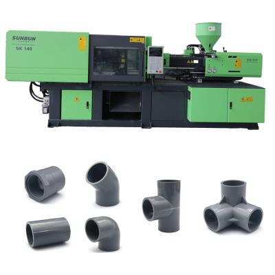 China Horizontal PVC Gaskets Or PPR Pipes Special Use Wide Application PLC Controlled Plastic Injection Molding Machine for sale