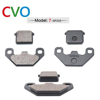 China High Quality CVO Front Rear Non-Asbestos Motorcycle Hydraulic Disc Brake Disc Brake Pad for sale