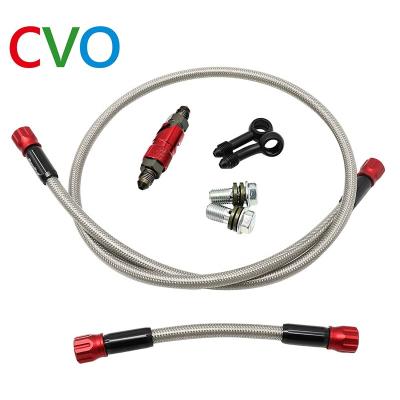 China Aluminum Alloy CVO Hot Product Steel Wire Motorcycle AN3 Quick Release Hydraulic Connector for sale