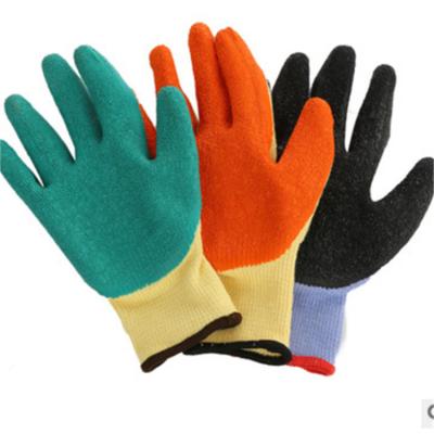 China General Anti-Slip Gloves Nylon Knitted PU Nitrile PVC Latex Coated Hand Safety Work Gloves for sale