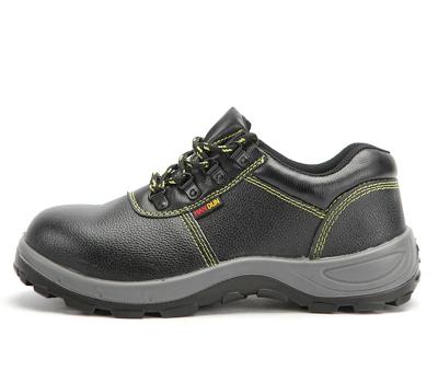 China Cheap Anti-skid Work Safety Shoes Wholesale Leather Cut Out Safety Shoes Low Boots Worker for sale