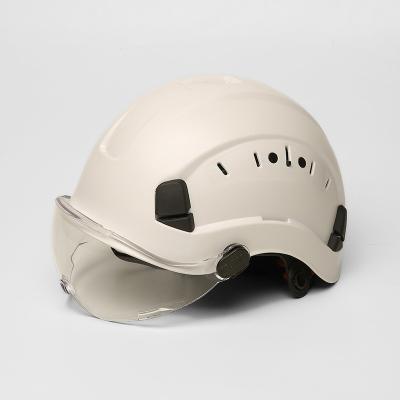 China Safety Guard Light Weight Worker Hard Hats With Sun Visor For Construction Industry ABS Hard Hat for sale