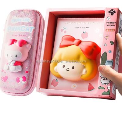 China Hardcover Women's Notebooks Mini Laptop Cute Notepad Notebook for sale