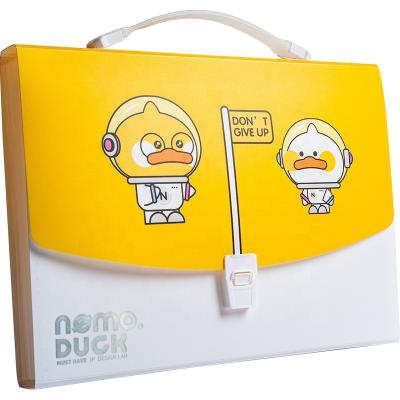 China 2021 Maihe Nomo Duck New Product pp expanding document holder popular durable plastic organ style for school office for sale