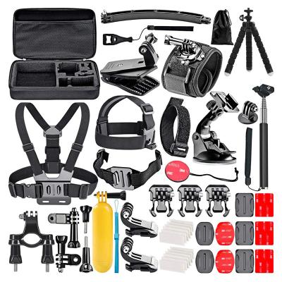 China Fast delivery time action camera accessories set for gopro hero 10 set of 9 8 7 6 5 4 3 camera accessories for sale