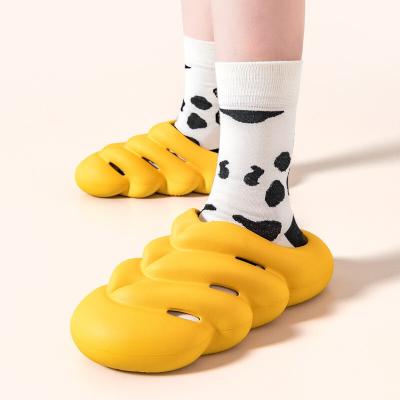 China New Fashion Trend Unisex Summer Beach EVA Slippers Shoes Outdoor Bubble Unisex Slippers Slippers For Women for sale