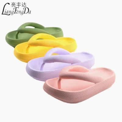 China Wholesale Custom Logo Comfortable Thick Soft Bottom Anti-Smell Slips Summer Flip Flops Unisex Flip Flop Slippers for sale