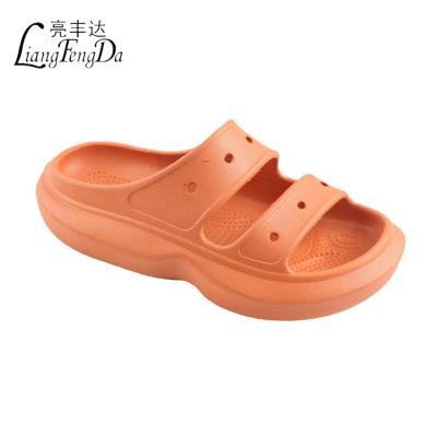 China 2022 Fashion Trend EVA Slippers For Women And Men's Unisex Outdoor Platform Thick Unique Bubble Slips EVA Shoes for sale