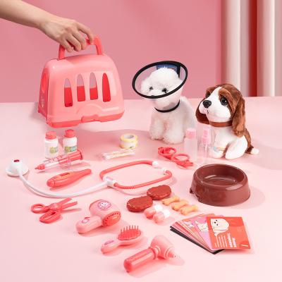 China Plush + PP Pet Doctor kits Kid dress up & pretend play set, other pretend play & preschool, playsets girl role pretend play toys for kids for sale