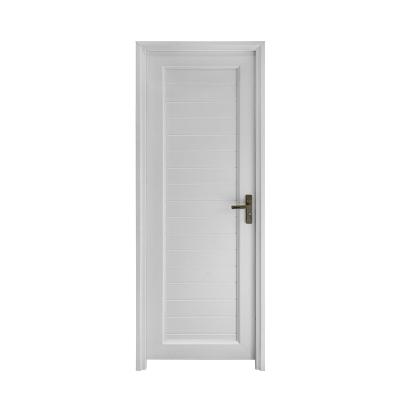 China Waterproof Customization Plastic Door Modern White Bedroom Design Interior Doors PVC UPVC Door for sale