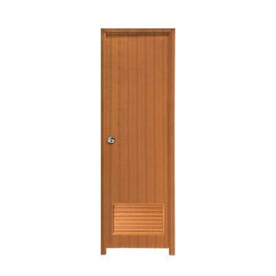 China Waterproof Cheap Wholesale Bathroom/ Bedroom Interior Doors Waterproof Plastic Door for sale