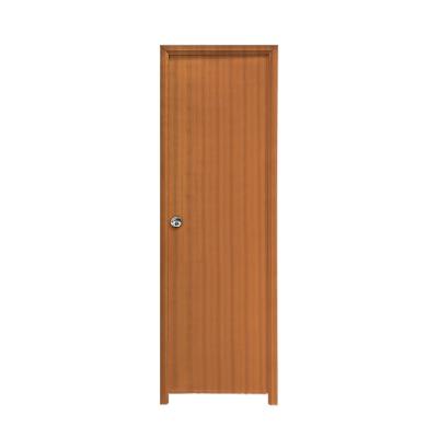 China Waterproof Customization Interior Door upvc Single Door Insect Proof Modern Design Toilet Door for sale