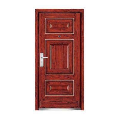 China Anti-Theft Manufacturer High Quality Armored Steel Wood Villa Door Steel Wooden Armored Doors for sale