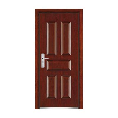 China Anti-Theft Wholesale Outdoor Iron Fire Door Safety Hotel Room Door Fireproof Hotel Fire Steel Resisting Door for sale