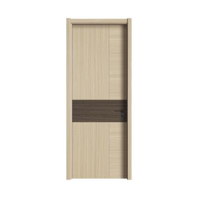 China Sound Insulation Factory price modern style home melamine wooden door solid wood bedroom door for sale