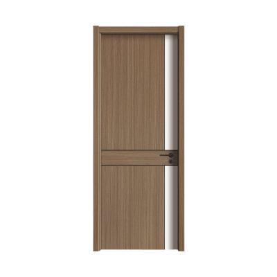 China Sound Insulation High quality minimalist design wooden door apartment melamine wooden door for sale