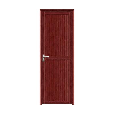 China Waterproof Factory Wholesale Bathroom Door Commercial Aluminum Glass Storefront Single Door Facade Aluminum Door With Mirror for sale