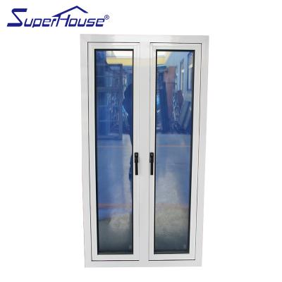 China Professional New Products Superhouse Magnetic Window Screen Double Glazing French Door Casement Triple Glazed Windows Look More for sale