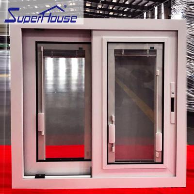 China Folding Screen Superhouse Bay Windows For Sale NFRC AS2047 Standard Aluminum Sliding Window for sale