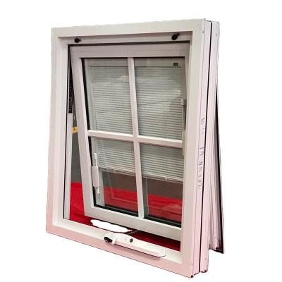 China Folding Screen NFRC AS2047 Standard Double Glazed Modern Aluminum Aluminum Window With Grille Design for sale