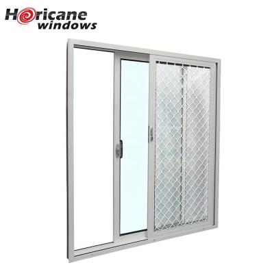 China NFRC AS2047 Modern Standard Modern Large Metal White Aluminum Stacking Stackable Sliding Glass Doors for sale