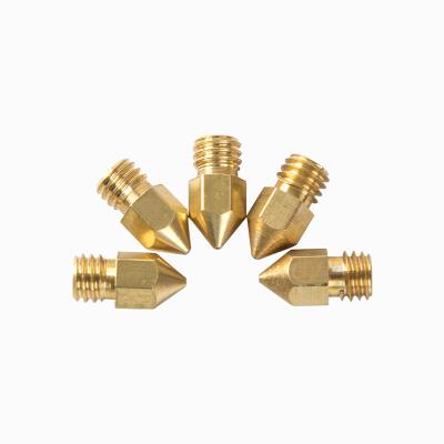 China FDM 3D PRINTER 0.2mm 0.3mm Nozzle 0.4mm Brass For 1.75mm Filament Extruder 3D Printer Parts for sale