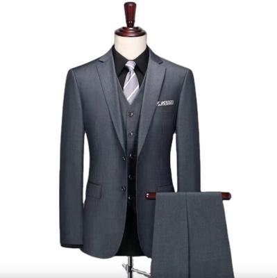 China Professional Male Men's Business Casual Wear Suit Blazer High End High Quality Anti-Wrinkle Bar Classic for sale