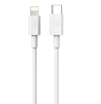 China Mobile Phone Original For iPhone Cable PD 20w Cable Lighting Type C 2.4a Fast Charging Iphone for sale