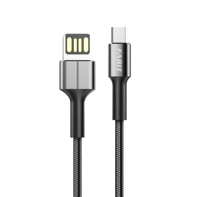 China High Quality MP3/MP4 Player High Swing Double Sided Usb Plug Data Cable Fast Charging Charging For Apple Mobile Phones for sale