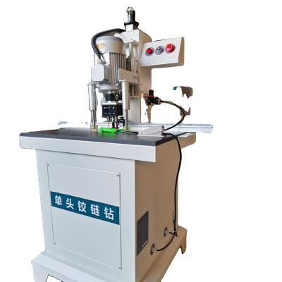 China Building Material Shops Door Hinge Hole Drilling Machine Vertical Single Head Hinge Drill Rig mz73031a for sale