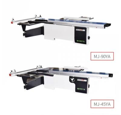 China Woodworking Machine Horizontal Panel Saw 90/45 Degree Automatic Sliding Table Cutter for sale