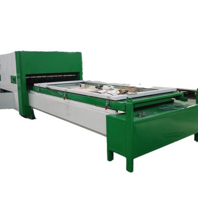 China Top Door 2480 PVC Sheet Automatic Down Heating Vacuum Membrane Press Machine Automatic Top Hot Selling for sale