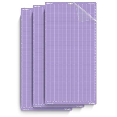 China PVC Nicapa Purple Strong Grip 12x24 Cutting Mat for Vinyl Plotter Adhesive Sticky Cutting Mats for sale