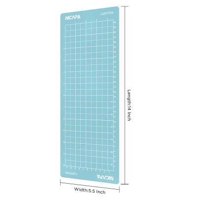 China High Qulaity Nicapa Mini Cutting Mats Light Grip Sticky Adhesive Blue Mat Mini Plotter Machine 4.5x12 inch 1Pack for sale