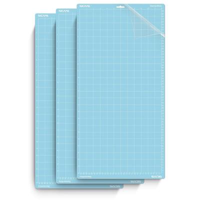 China Open Nicapa Cutting Mat For Silhouette Cameo 3/2/1 [Light-Handle, 12x24,3pack] Adhesive&Sticky Non-Slip Blue Accessories Cutting Mats for sale