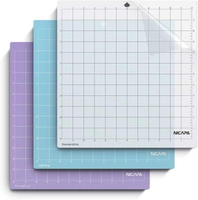 China Multiple Crafts Nicapa 12x12 Inch 3pcs Replacement Cutting Adhesive Mat for Silhouette Cameo 3/2/1 for sale