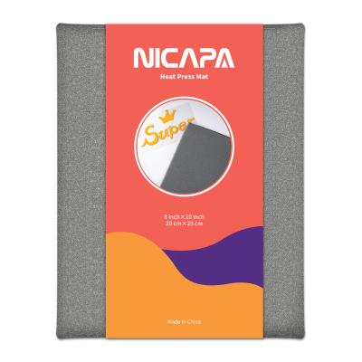 China Fabric Nicapa Insulation Pad Heat Press Mat Heating Inch Ironing Heat Press Machine Craft Vinyl Sublimation Transfer Mats 8x10 for sale