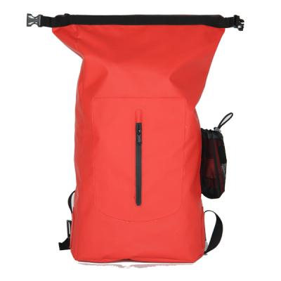 China camping & Rise Of China Tarpaulin Foam Backpack , Waterproof Travel Bag Tarpaulin Backpack for sale