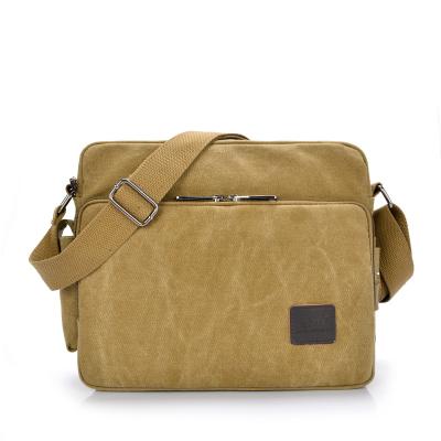 China Fashionable High Quality Custom Canvas Shoulder Bag Men for sale