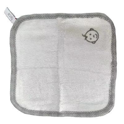 China Super Soft Solid Square Baby Wash Cloth Baby Bamboo Washcloth Towel Face Towels Face Wash Towels - Shop Muslin Wash Cloth NBVEGO-018 for sale