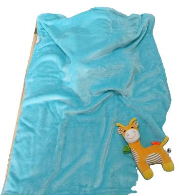 China Musical flannel blanket with animal toy for sale