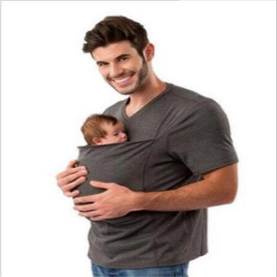 China Hot Sale Anti-Shrink Kangaroo Shape Hot Selling Amazon Baby Sling Cotton Soft Baby Carrier for sale