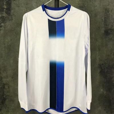 China Sets Top quality Breathable quick drying Classic retro retro football jersey custom for sale