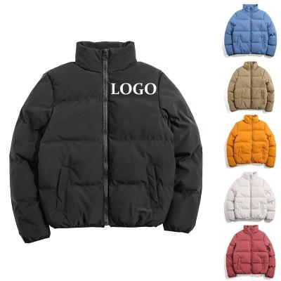 China Waterproof Autumn and winter new cotton-padded women's casual short coat bread coat jacket rack custom logo men's cotton-padded jacket for sale