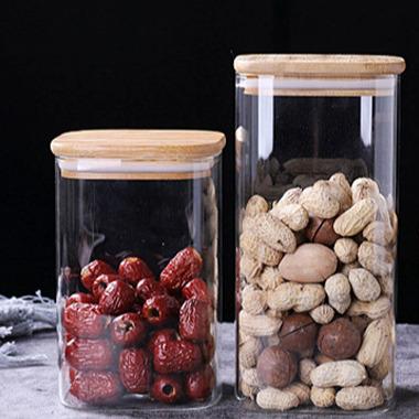 China Freshness Preservation Hot Sale Seal Glass Storage Jar 280-2300ml Lead Free Household Storage Tanks for sale